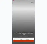 Kleine Seitenvorschau von ubudsarihealth.resorthotel.de