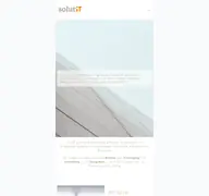 Kleine Seitenvorschau von solutit.de
