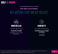 Kleine Seitenvorschau von golffieber-bonn.de
