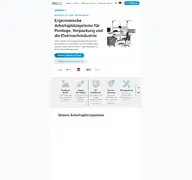 Kleine Seitenvorschau von ergo-line.de