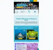 Kleine Seitenvorschau von aquarium-berlin.de
