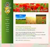 Kleine Seitenvorschau von zum-adler.de