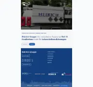 Kleine Seitenvorschau von heirich.de