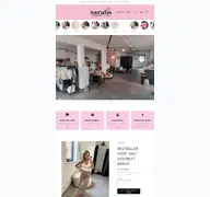 Kleine Seitenvorschau von sarahs-modeboutique.de