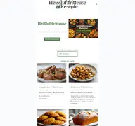 Kleine Seitenvorschau von heissluftfritteuserezepte.de
