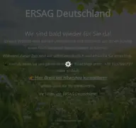 Kleine Seitenvorschau von ersagdeutschland.de