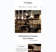 Kleine Seitenvorschau von zum-schatten.de