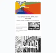 Kleine Seitenvorschau von cafe-mueller-bamberg.de