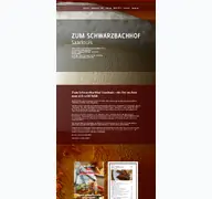 Kleine Seitenvorschau von zum-schwarzbachhof.de