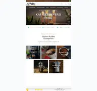 Kleine Seitenvorschau von cafe-peru.de