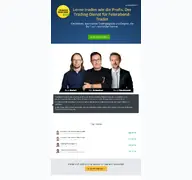 Kleine Seitenvorschau von tradermacher-depot.de
