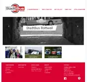 Kleine Seitenvorschau von stadtbus-rottweil.de