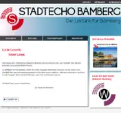 Kleine Seitenvorschau von stadtecho-bamberg.de