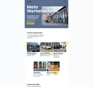 Kleine Seitenvorschau von folienwerk-augsburg.de