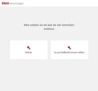 Kleine Seitenvorschau von meincockpit.ergo.de