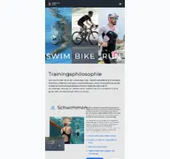 Kleine Seitenvorschau von triathloncrew.de