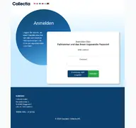 Kleine Seitenvorschau von meincollectia.de