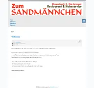 Kleine Seitenvorschau von xn--zum-sandmnnchen-8kb.de