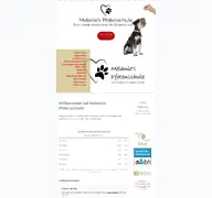Kleine Seitenvorschau von melanies-pfotenschule.de