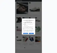 Kleine Seitenvorschau von sneakerwars.jp