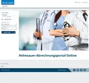 Kleine Seitenvorschau von helmsauer-abrechnungsportal.de