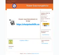 Kleine Seitenvorschau von sharpei-nothilfe.de