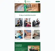 Kleine Seitenvorschau von shb-physio.de