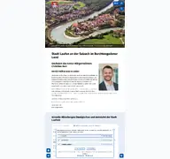 Kleine Seitenvorschau von stadtlaufen.de