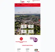 Kleine Seitenvorschau von stadt-lengenfeld.de