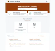 Kleine Seitenvorschau von helpcenter.barfuss-und-wild.de