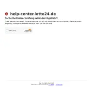 Kleine Seitenvorschau von help-center.lotto24.de