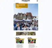 Kleine Seitenvorschau von stadtmagazin-bremen.de