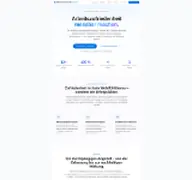 Kleine Seitenvorschau von arbeitszufriedenheitskompass.de