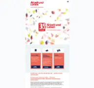 Kleine Seitenvorschau von arbeitundlebenmv.de