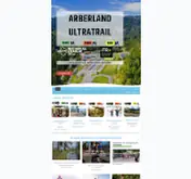 Kleine Seitenvorschau von arberlandultratrail.de