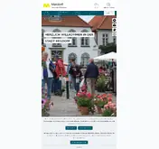 Kleine Seitenvorschau von stadt-meldorf.de