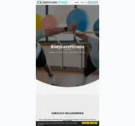 Kleine Seitenvorschau von bodycarefitness.de