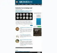 Kleine Seitenvorschau von archaeologie-online.de