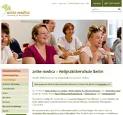 Kleine Seitenvorschau von archemedica.de