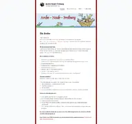 Kleine Seitenvorschau von arche-noah-freiburg.de