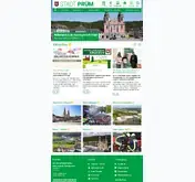 Kleine Seitenvorschau von stadtpruem.de