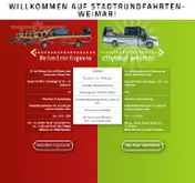 Kleine Seitenvorschau von stadtrundfahrten-weimar.de