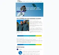 Kleine Seitenvorschau von nordsee-surfschule.de