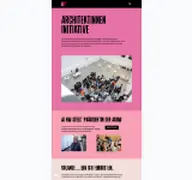 Kleine Seitenvorschau von architektinnen-initiative.de
