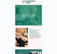 Kleine Seitenvorschau von noventus-care.de