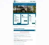 Kleine Seitenvorschau von stadt-seeland.de