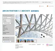 Kleine Seitenvorschau von architektur-bildarchiv.de
