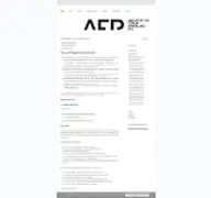 Kleine Seitenvorschau von architektur-forum-rheinland.de