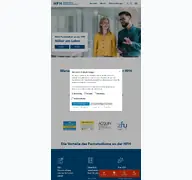 Kleine Seitenvorschau von hamburger-fh.de