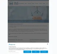 Kleine Seitenvorschau von dzimmobilien.de